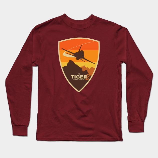 F-5 Tiger 2 Patch Long Sleeve T-Shirt by TCP